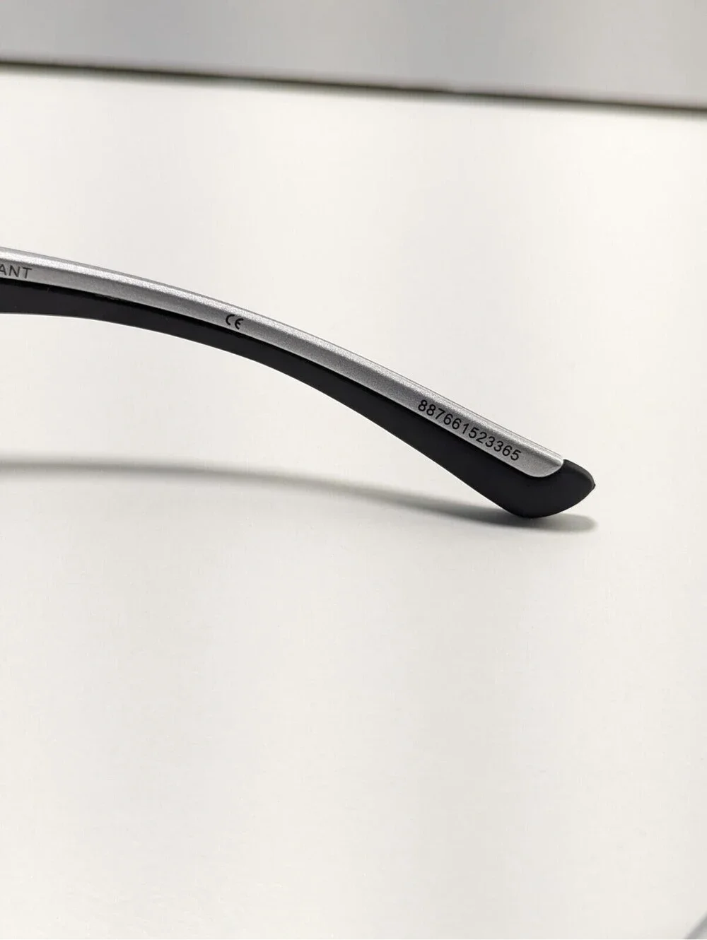 FOSTER GRANT DS1217 Black & Silver Wrap Sunglasses QP805 BLK FWM Sporty Stylish